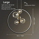 Axyaa Nordic Bubble Pendant Light for Modern Creative Restaurants and Bars