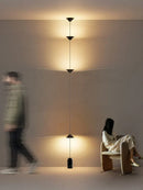 Axyaa Hourglass Floor Lamp Pendant Light Gold Luxury Atmosphere Neutral Light