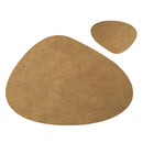 Axyaa PU Leather Placemats & Coasters Set for Kitchen Dining Table Mats