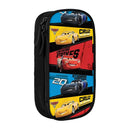 Axyaa Lightning McQueen Double Layer Pencil Case - Large Capacity & School Accessories