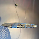 Axyaa Titan Pendant Lamp: Modern LED Chandelier for Hotel, Restaurant, and Living Spaces