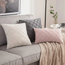 Velvet Throw Pillow Cover - Nordic Style Decorative Cushion for Sofa - Axyaa Brand