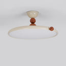 Axyaa Nordic LED Saucer Pendant Light for Interior Decor