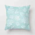 Modern Geometry Print Pillow Case for Home Decor by Axyaa - Mint Green Pillow Cover