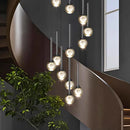 Axyaa LED Chandeliers Hanging Light Modern Pendant Lamps for Living and Dining Room