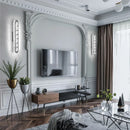 Axyaa Crystal Wall Lamp Modern Living Bedroom Sconce Fixture Lumina