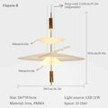 Axyaa Flying Saucer LED Chandelier for Dining Living Restaurant Bar
