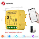 Axyaa Smart ZigBee WiFi Curtain Switch Module for Remote Control with Alexa Google Home