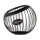 Axyaa Coffee Pod & Snack Organizer: Large Capacity Countertop Storage