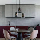 Nordic Glass Chandelier LED Pendant Light for Bedroom and Dining Area by Axyaa