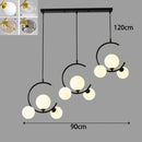 Axyaa Modern LED Pendant Light Chandeliers for Living Room and Dining Room