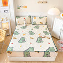 Axyaa Summer Cooling Mat - Soft & Cool Fitted Sheet Set