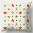 Axyaa Geometric Texture Cushion Cover 45x45cm Polyester Decorative Pillow Cover
