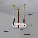 Axyaa Minimalist Marble Pendant Light for Living & Dining Room