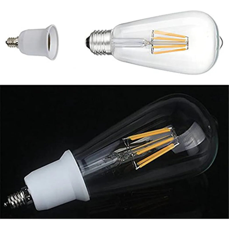 E14 to E26 E27 Adapter Converter for Axyaa Chandelier Socket