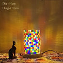 Axyaa Turkish Mosaic Lamp DIY Material Package Glass Night Light Handmade Gift