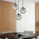 Axyaa Modern Glass Chandelier Bar Counter Restaurant Hanging Lights