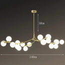 Axyaa Nordic Branch Light Set with Glass LED Design
