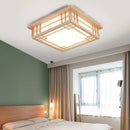 Axya Nordic Wood Ceiling Lamp LED Chandelier for Home Decor