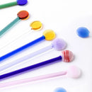 Axyaa Crystal Candy Milk Juice Dessert Spoon Set