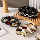 Axyaa Retro Home Personalized Ceramic Egg Tray Tray with Creative Aesthetics