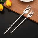 Axyaa Stainless Steel Cutlery Set - Fork Spoon Knife Dinnerware Flatware