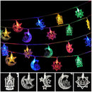 Axyaa Eid Star Moon LED String Lights Ramadan Decor
