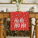 Axyaa Christmas Polka Dot Table Runner - Festive Kitchen & Dining Room Decor