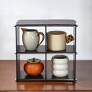Axyaa Acrylic Display Stand for Tableware, Utensils, Perfume, and Art