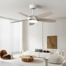 Axyaa Modern 52" LED Ceiling Fan for Indoor Lighting Fixtures