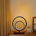 Axyaa Ring USB Lamp with 3-Color Dimming - Modern Minimalist Design