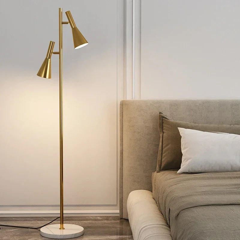 Axyaa Nordic LED Floor Lamp for Modern Family Living Room & Bedroom