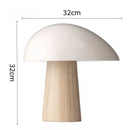Minimalist Resin Mushroom LED Lamp by Axyaa for Living Room, Bedroom, and Study