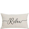Axyaa Autumn Linen Couch Pillow Cover 30X50cm Home Decor Lumbar Cushion