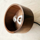 Axyaa Vintage Brass LED Wooden Pendant Light for Bedroom & Living Room