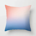 Gradient Ice Cream Color Polyester Pillow Cover by Axyaa - 45x45CM