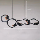 Axyaa LED Pendant Light Chandelier for Modern Living and Dining Room Lighting