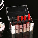 Acrylic Makeup Organizer by Axyaa: Transparent Cosmetic Storage Box for Vanity and Perfume