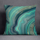 Axyaa Dark Green Floral Animal Pattern Pillow Case for Modern Home Decor
