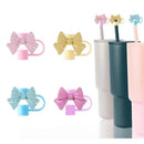 Axyaa 10mm Straw Cap Covers for Stanley Tumbler Cup 30&40oz - Silicone Dust Caps