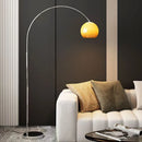 Axyaa Stainless Steel LED Floor Lamp for Modern Living, Dining, and Bedroom Decor