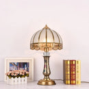 Axyaa European Retro Copper Bedside Lamp for Bedroom and Living Room