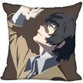 Axyaa Dazai Bungou Stray Dogs Pillow Case 40X40, 45X45cm