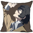 Axyaa Dazai Bungou Stray Dogs Pillow Case 40X40, 45X45cm
