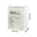 Axyaa Splicing Laundry Basket: Large Capacity Organizer for Clothes, Toys, and Sundries