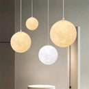 Axyaa Modern Moon Pendant Light Chandelier for Living Dining Bedroom Kitchen