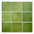 Axyaa 3D Tile Sticker Self-adhesive Wall Panel for Kitchen Bathroom - Green Tile Backsplash