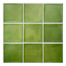 Axyaa Green Tile Stickers, Self-adhesive Backsplash for Kitchen Bathroom, Waterproof, 30 x 30cm