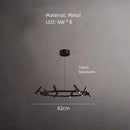 Axyaa Nordic Style Metal Chandelier LED Pendant Light