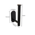 Axyaa Stainless Steel Toilet Paper Storage Bracket for Bathroom Essentials